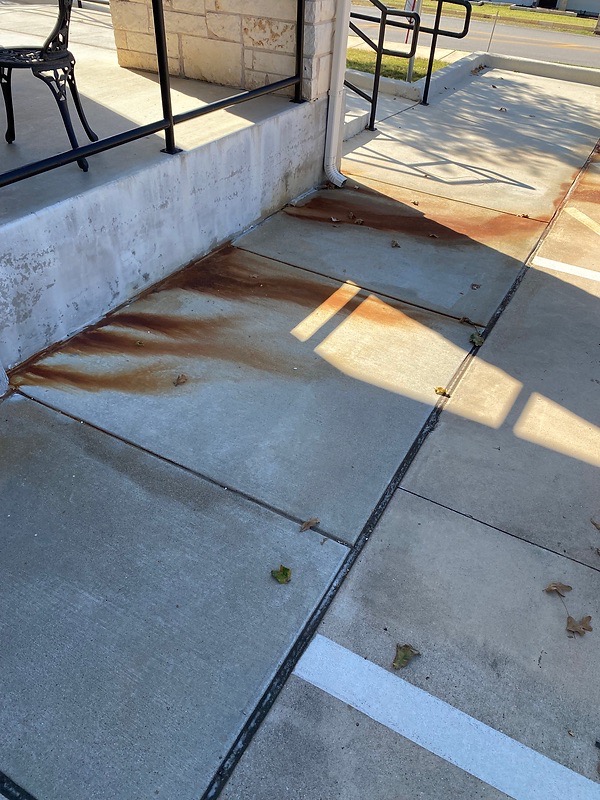 Sidewalk Pressure Wash - BEFORE