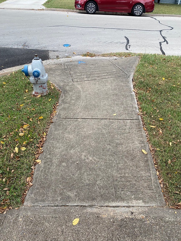 Sidewalk Power Wash - BEFORE