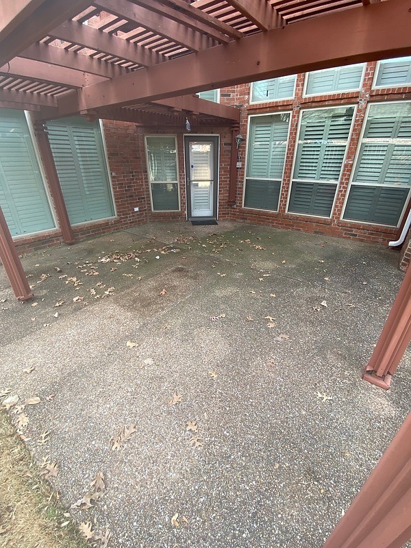 Patio Power Wash - BEFORE