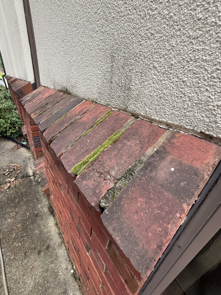 Brick Pressure Wash - Before